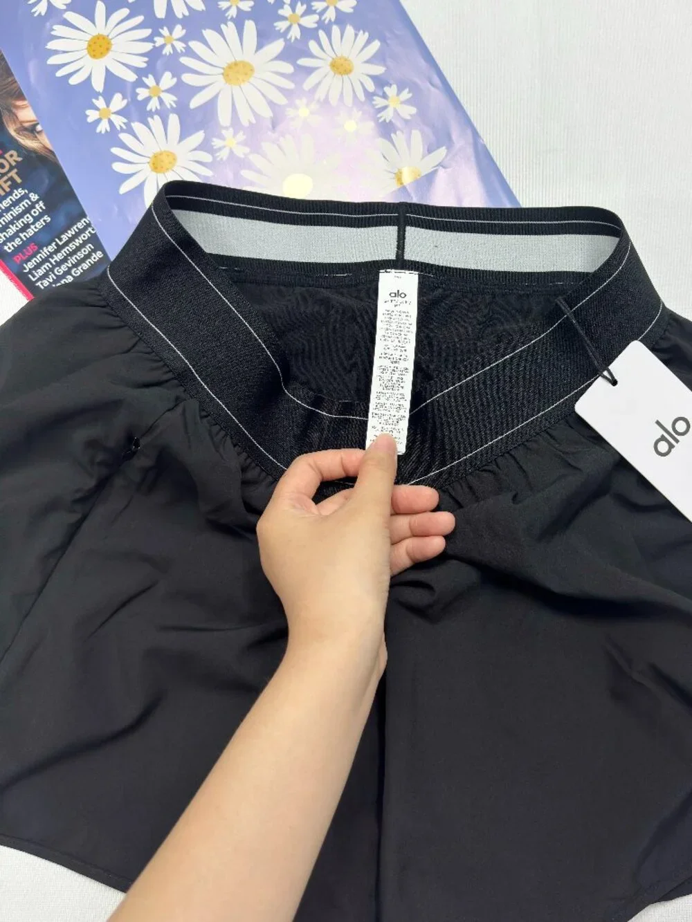 NWT🎪ALO Yoga Sporty Match Point Short Black Tennis Active Shorts🎾